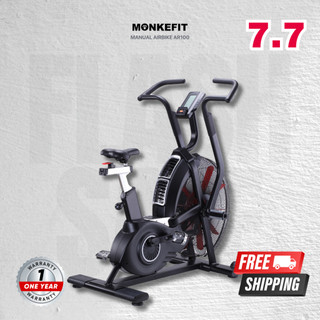 Monkefit Air Bike AB100 Sepeda Statis tanpa listrik