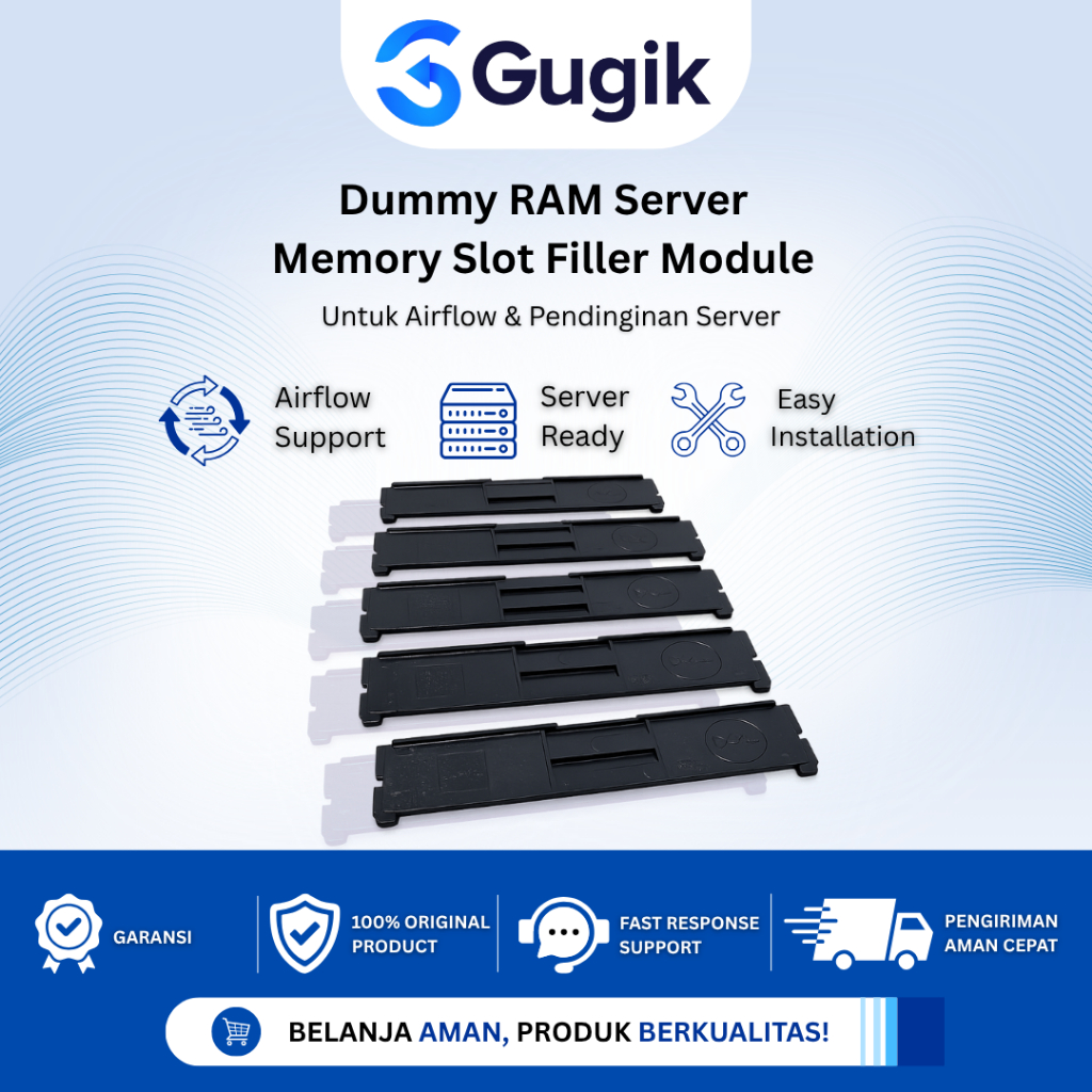 Dummy Filter RAM Slot Dell R630 R730 R740 R640 R650 R750 R620