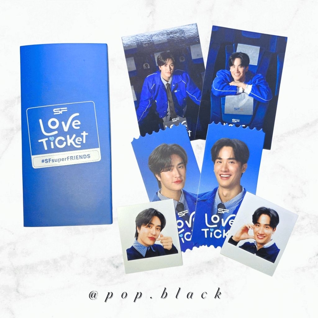 SF CINEMA LOVE TICKET GEMINI FOURTH TAY NANON สินค้าอย่างเป็นทางการ || การ์ดสะสม || คอลเลกชันโฟโต้กา