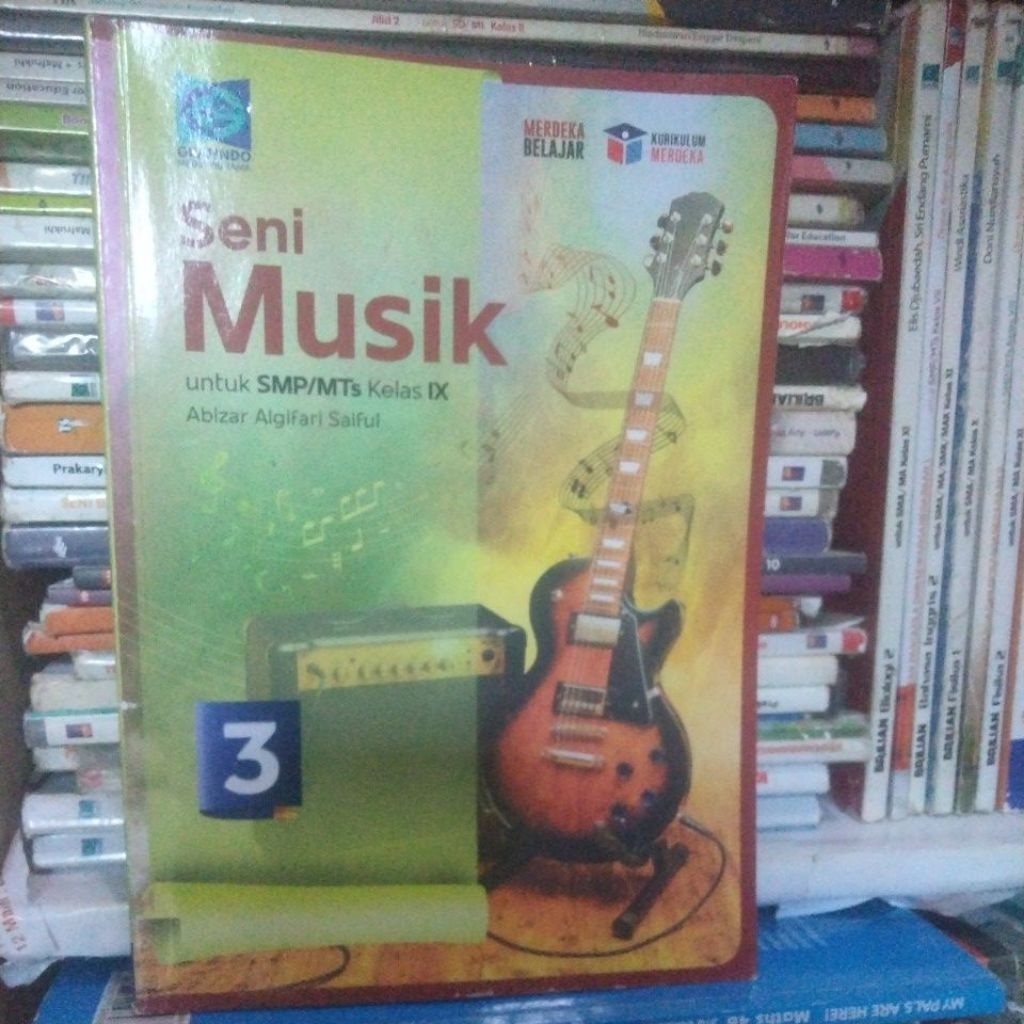 MUSIC ARTS BOOK GRADE 9-3-IX SMP/MTS INDEPENDENT CURRICULUM
