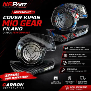 MIO GEAR CARBON FAN FILANO FAZZIO grand filano พัดลมคาร์บอน fazzio freego พัดลมคาร์บอน prego
