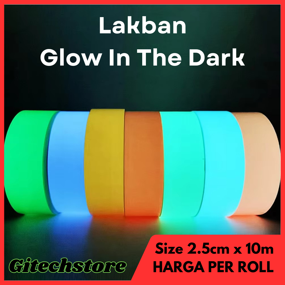 Glow In The Dark Sticker Glow In The Dark Duct Tape 2.5cm x 10m
