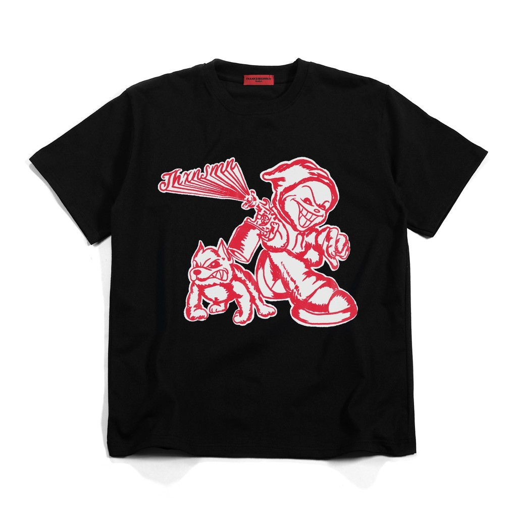เสื้อยืด Izuna Black Thanksinsomnia