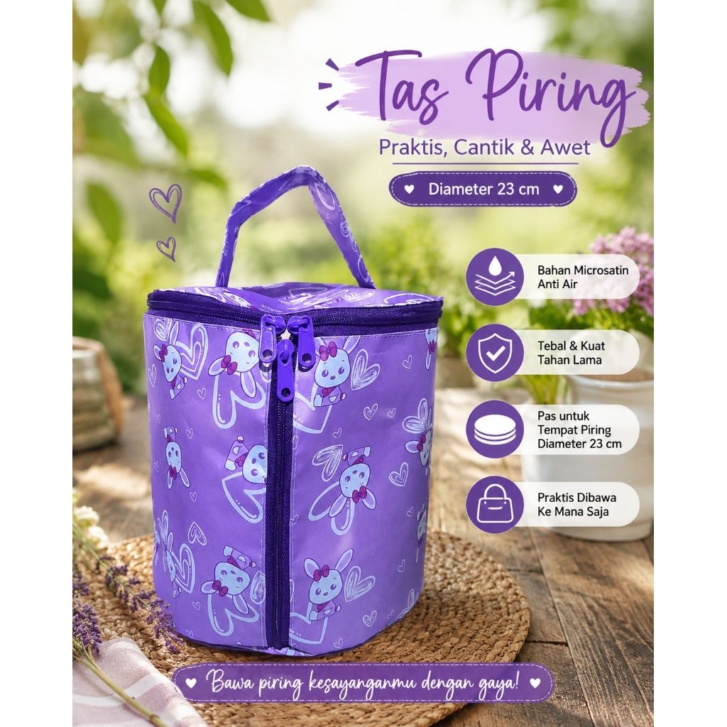 D 23 WATERPROOF PLATE BAG FITS 2 DOZEN