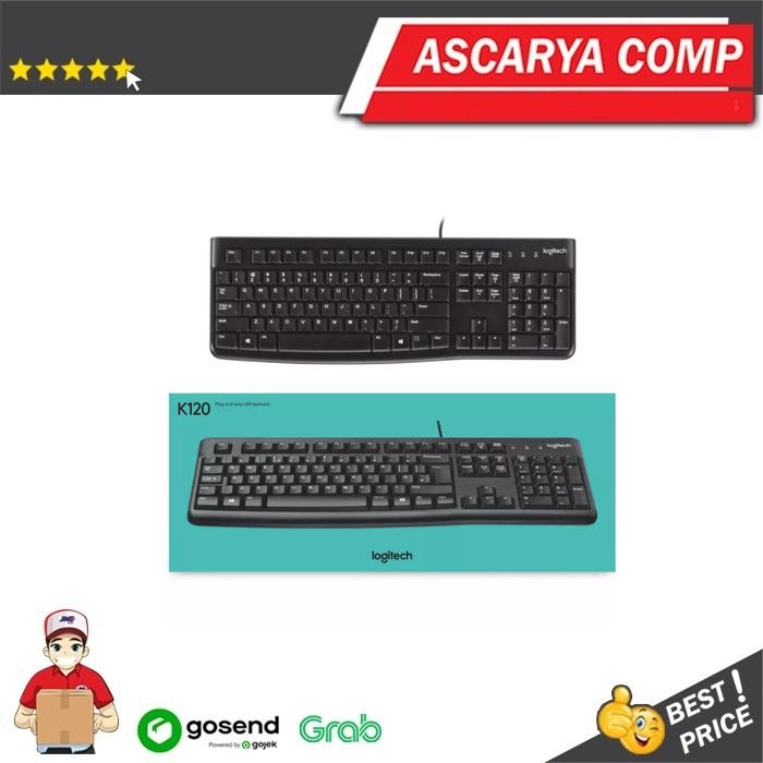 คีย์บอร์ด LOGITECH K120 USB