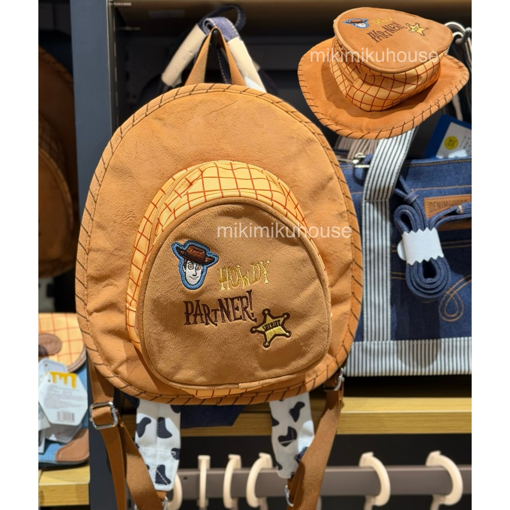 TOY STORY WOODY BACKPACK WOODY HAT TOYSTORY OFFICIAL MERCHANDISE TOY STORY 5