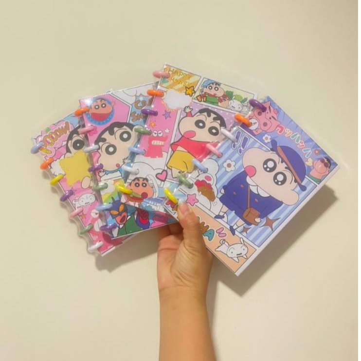 SHINCHAN แหวนขนาดใหญ่ AGENDA BOOK PICTURED AGENDA BOOK MODERN AGENDA BOOK HARDCOVER AGENDA BOOK COLO