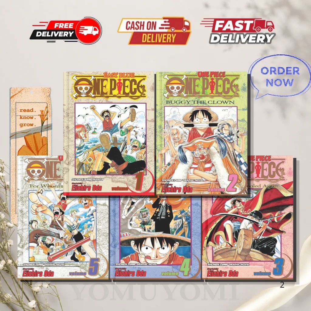 (มังงะ) One Piece Vol. 1 - ฉบับที่. 50 โดย ไออิจิโระ โอดะ (อังกฤษ)