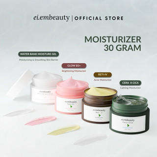 EIEM BEAUTY Moisturizer 30gr Varian / Cera x Cica Moisturizer / Reti-iv Moisturizer / Glow B3+ Brightening Moisturizer / Water Bank (Mugwort Edition) Moisture Gel