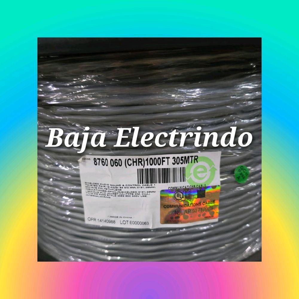 สายสัญญาณ 1 คู่ 18 Awg BELDEN 8760 1 คู่ 18Awg BELDEN 8760