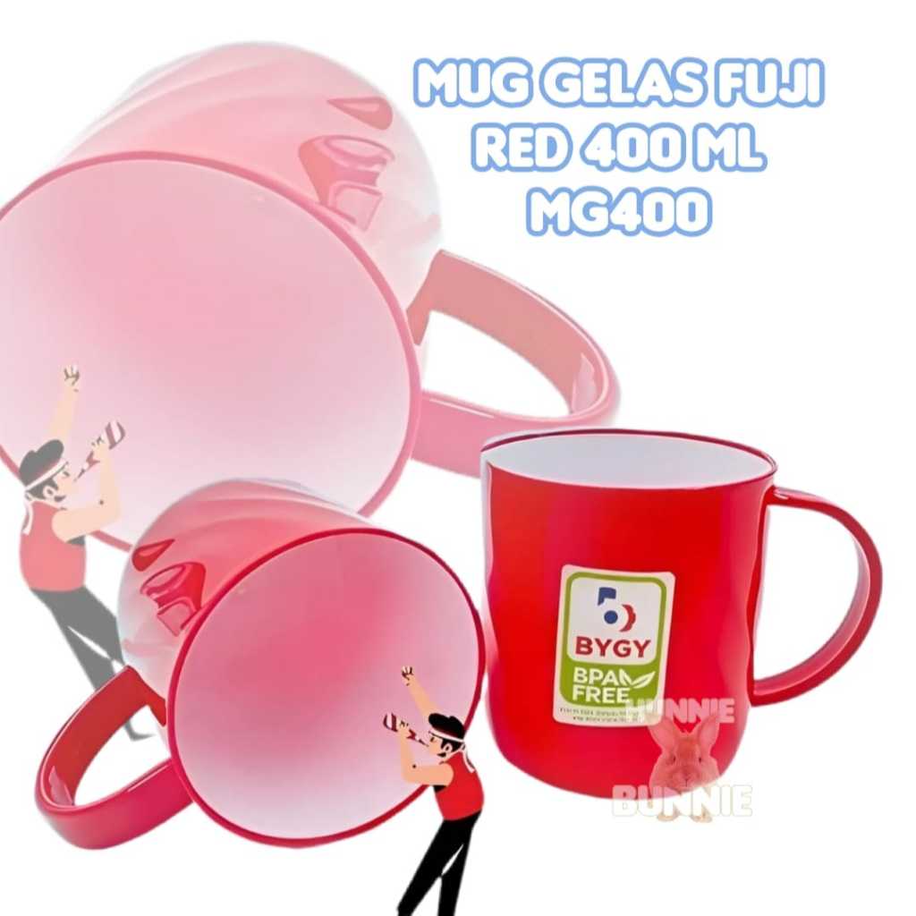 FUJI RED แก้วแก้ว 400 ML MG400