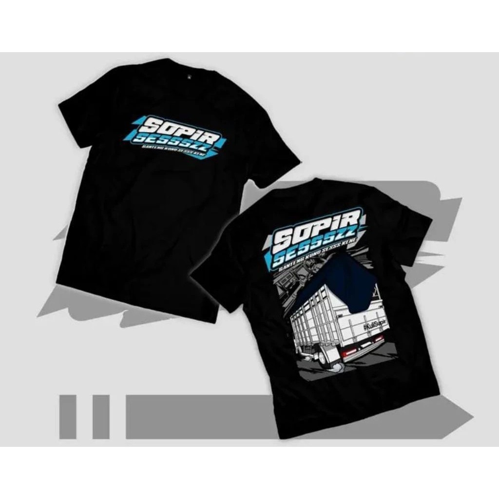 Abastore.idn Sesszz Driver ยืด / Sesszz Driver Distro เสื้อ / เสื้อยืด Sesszz Driver / เสื้อผ้าผู้ชา