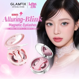 GLAMFIX Wink Era Alluring Blink Magnetic Eyelashes Bulu Mata Palsu Magnetic Eyelash Extension Tanpa Lem Langsung Tempel Bulmat Tebal Natural Douyin Look
