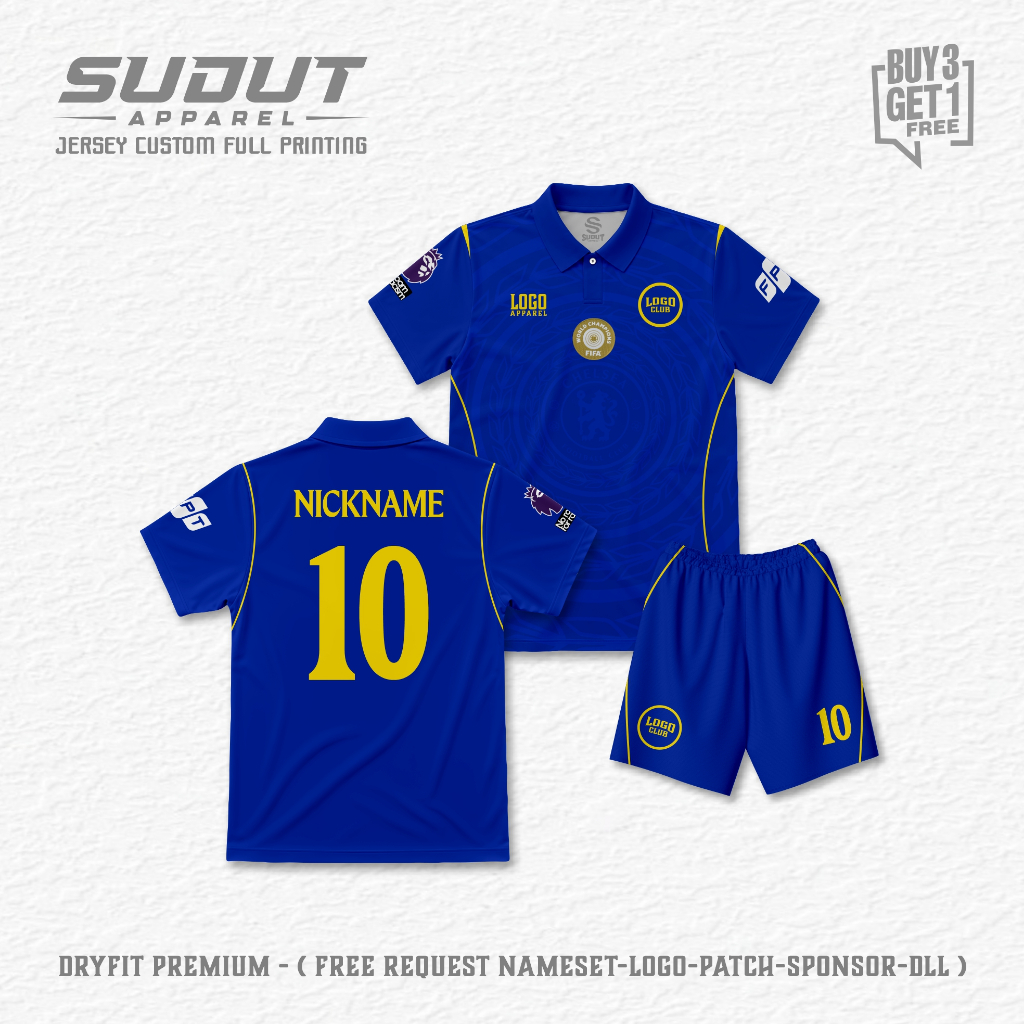 FANTASY CHLS HOME SPORT CUSTOM JERSEY 26-27 พิมพ์เต็ม I ฟรี NAME & NUMBER I CORNER APPAREL