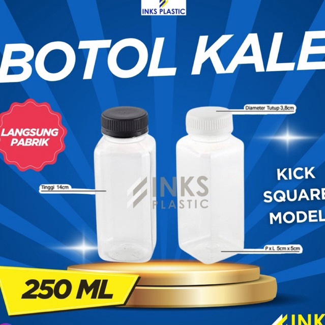 KALE BOTTLE 250 ML 250 ML SQ 500 ML 1000 ML