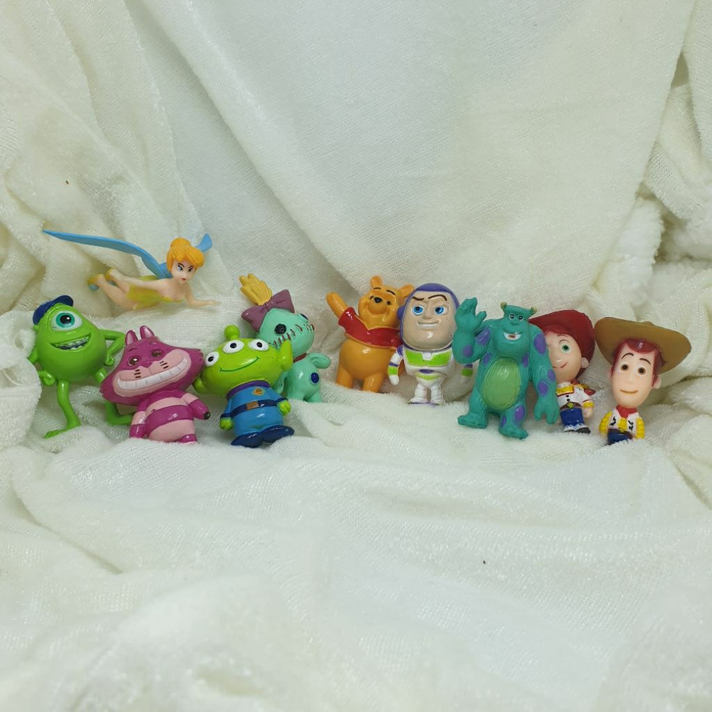 TOY STORY MINI FIGURE SET 10 ชิ้น ตกแต่งเค้ก / ท็อปเปอร์