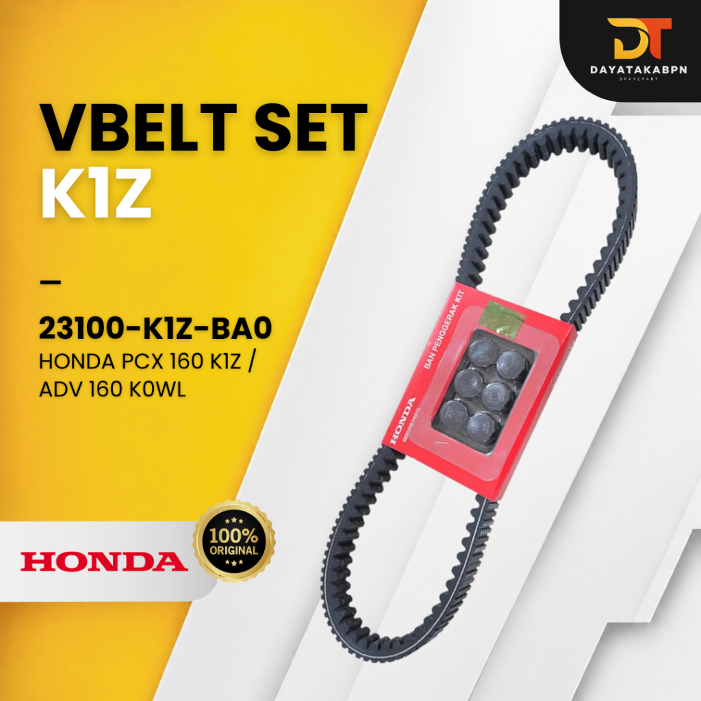 V-Belt / Vanbelt Set Roller Honda K1Z - Honda PCX 160 K1Z, ADV 160 K0WL