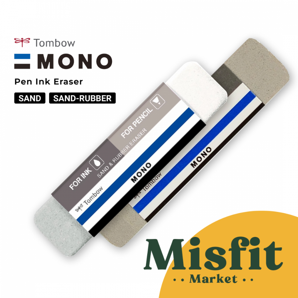 Tombow Mono Sand Rubber Pen Ink Dual Eraser Text Eraser Printing Ink Pencil Pen