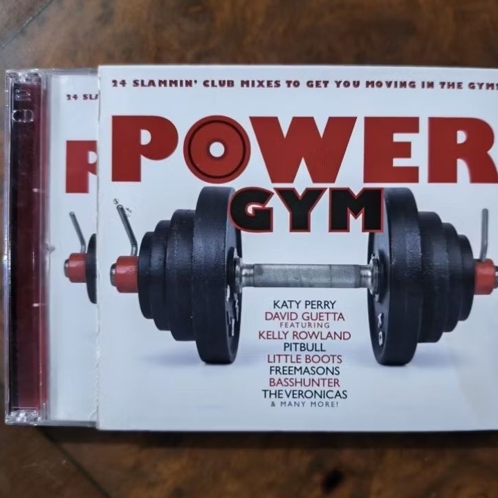 Original POWER GYM 24 Slammin Club Mixes To Get You Moving in The Gym Music CD บรรจุ 2 ชิ้น
