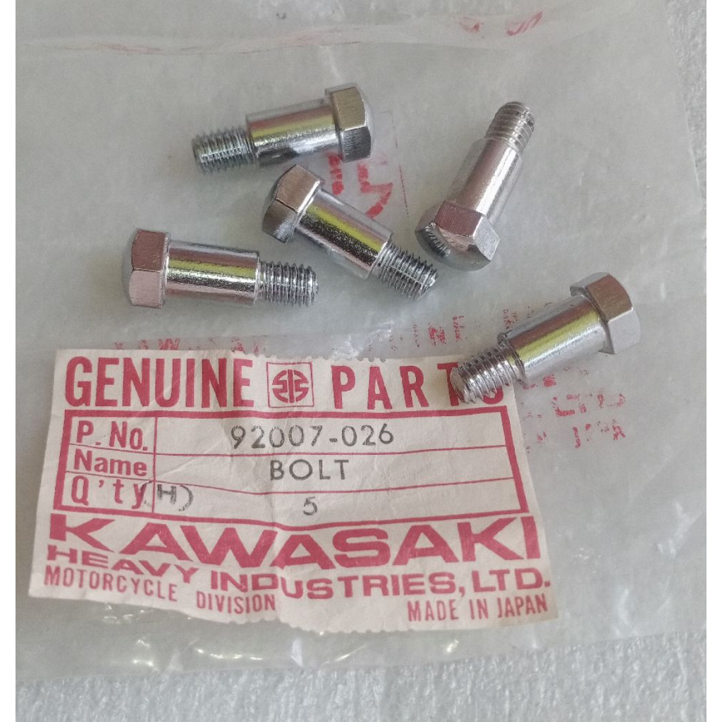 Bolt Switch กุญแจจุดระเบิด KAWASAKI Binter KE125 KE175 92007-026