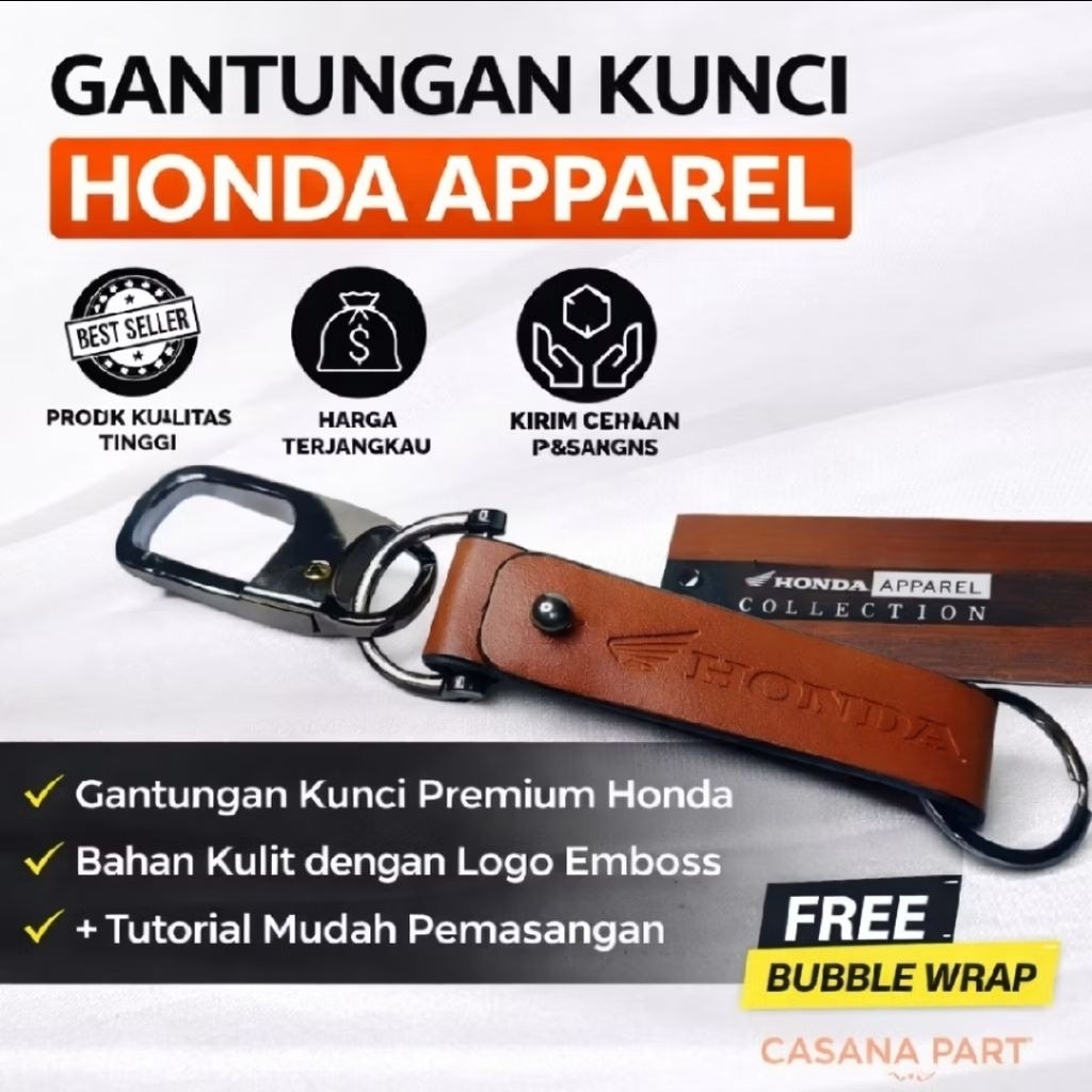 GANTUNGAN HRC Universal พวงกุญแจรถรถจักรยานยนต์คุณภาพ