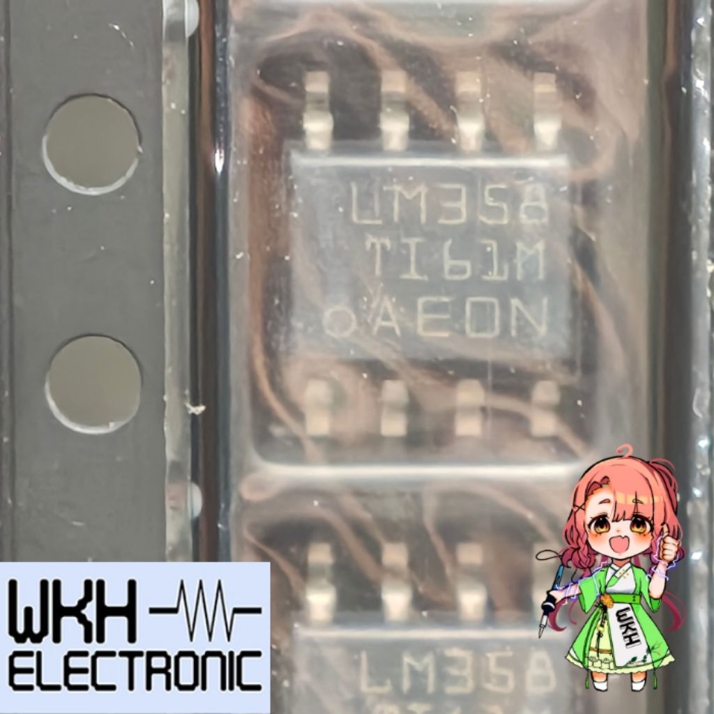 ต้นฉบับ SMD LM358 LM358DT LM358DR เครื่องขยายสัญญาณการทํางานคู่ Sop-8