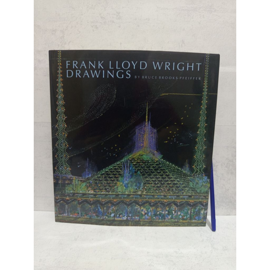 FRANK LLOYD FIGHT DRAWINGS MASTERWORKS จากอนาคตที่ตรงมา LLOYD WRIGHT ARCHIVES, ABRAMS, รองพื้นธรรมดา
