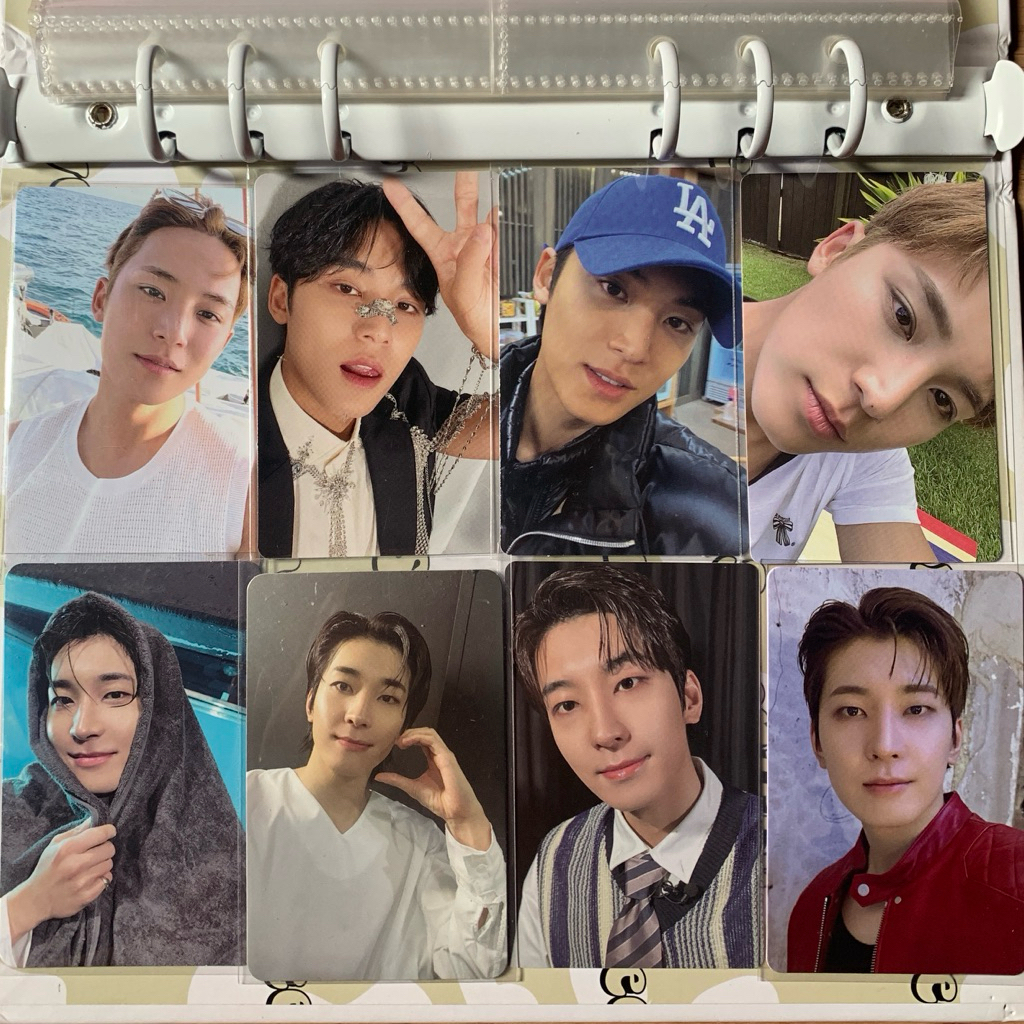 [READY] Photocard อย่างเป็นทางการ Mingyu Wonwoo Seventeen Wonduk Topbir