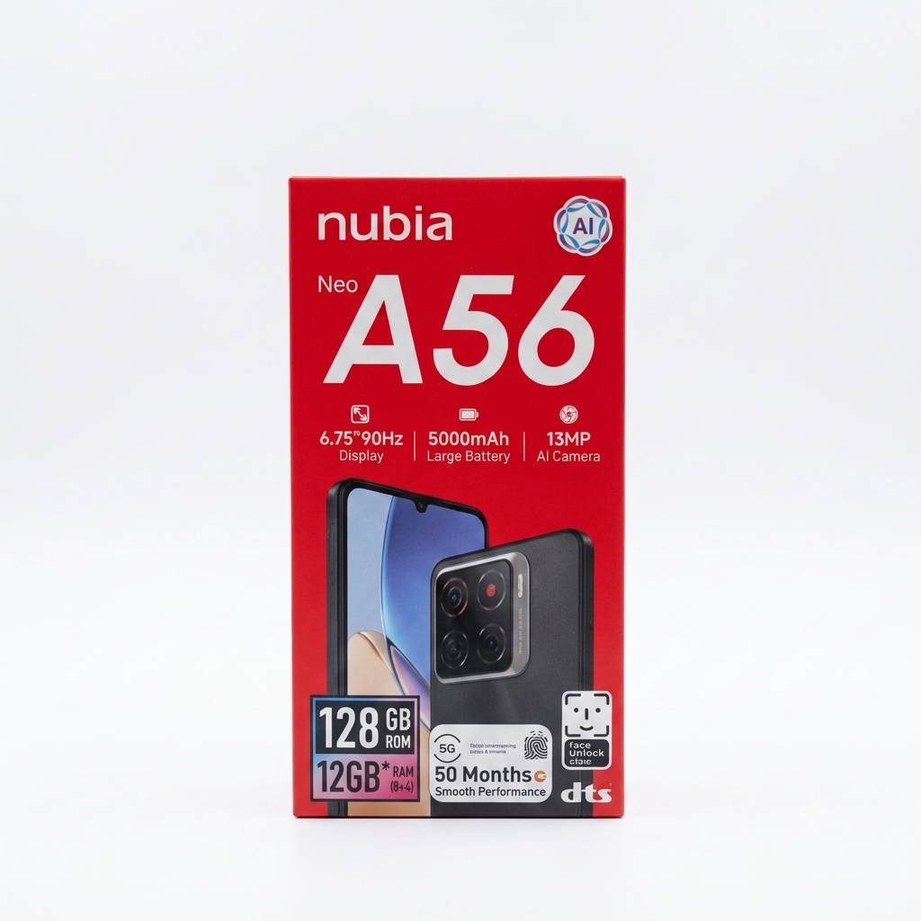 CARDBOARD DUSBOX ZTE NUBIA A56