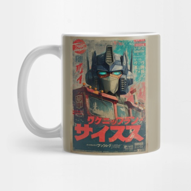 Optimus Prime Chad Energy - แก้วชา Optimus Prime
