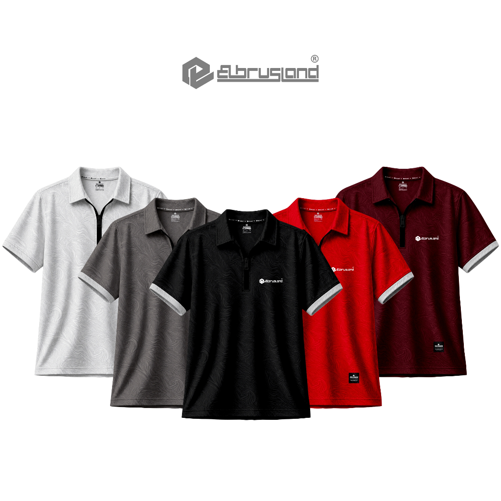 เสื้อโปโลซิปนูน Elbrusland Cedric