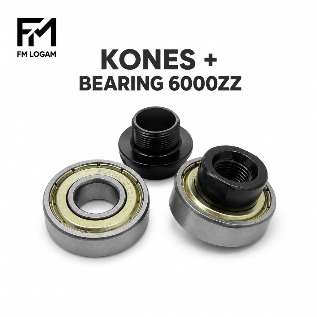 Kones Bearing 6000zz