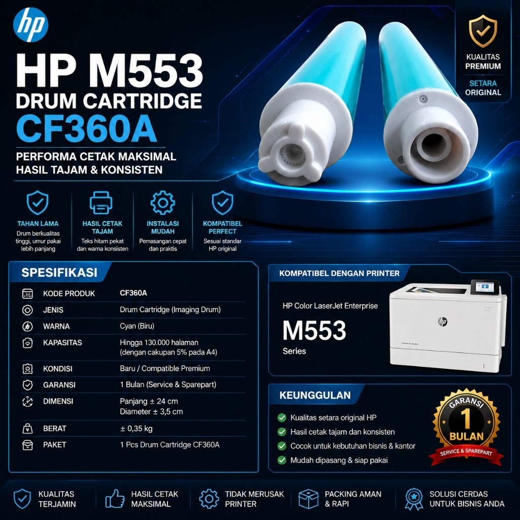 กลอง Opc M553n/CF360A