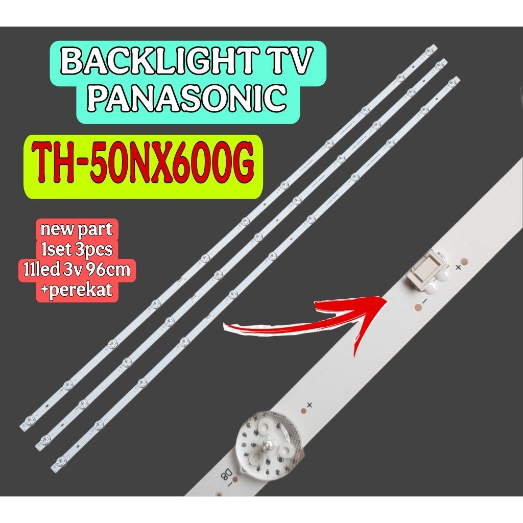 LED BACKLIGHT BL TV PANASONIC 50NX600G TH-50NX600G