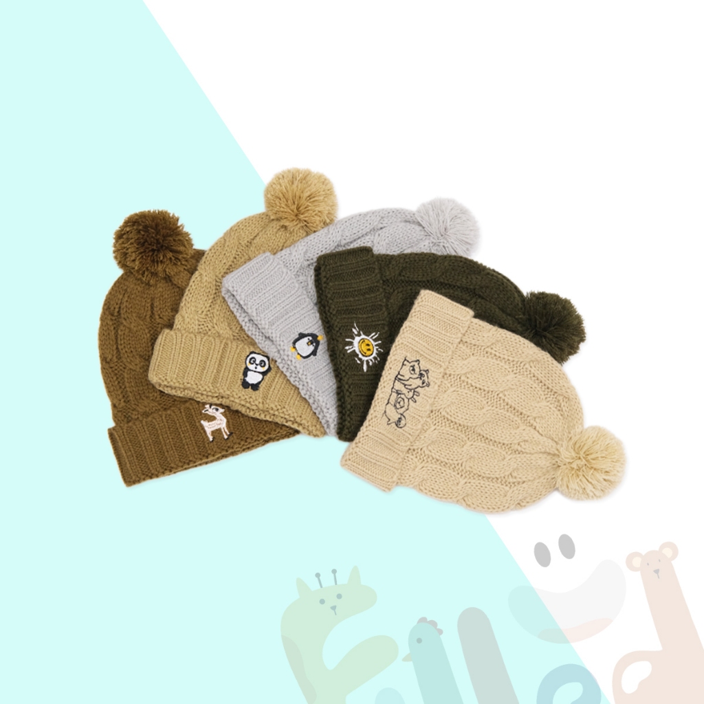 BABY BEANIE / CHILDRENS BEANIE / หมวกเด็ก / หมวกมุสลิม / VOLTIF BABY BEANIE