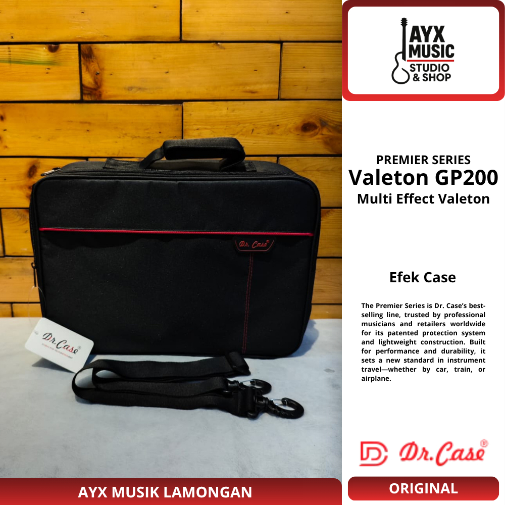 ดร. เคส Valeton GP-200 Premier Series | เอฟเฟกต์เหยียบ Gigbag | สําหรับ Valeton GP-200 | เอฟเฟคกีต้า