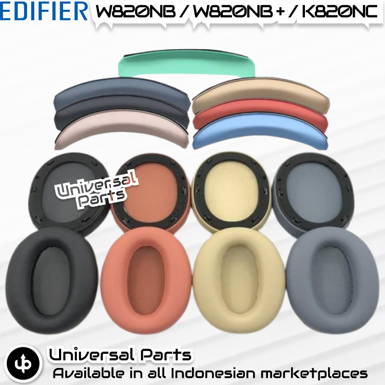 Edifier W820NB / W820NB+ / W820NB Plus / KC820NB Earcup แผ่นรองหูฟังฟองน้ําโฟมเปลี่ยน
