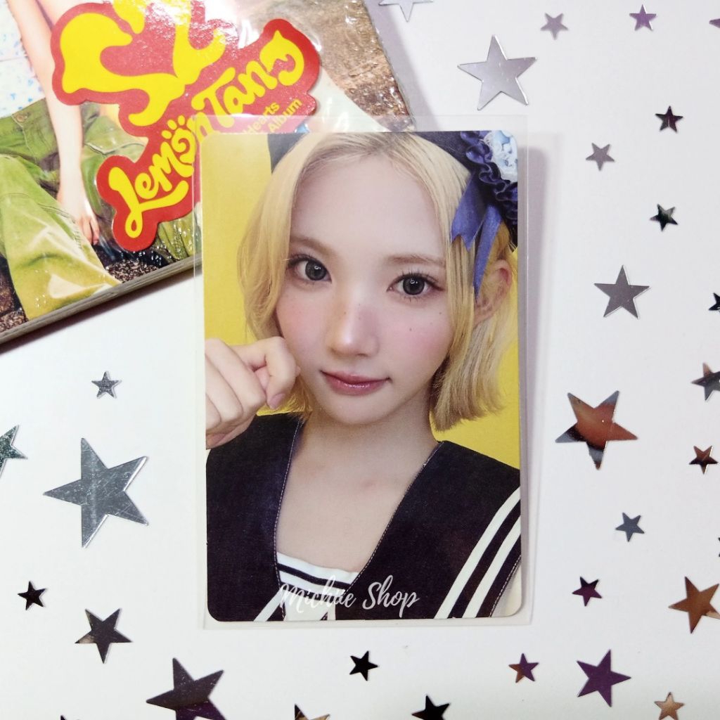 Jiwoo Lemontang POB Soundwave Official Hearts2Hearts Photocard | Jiwoo Hearts2Hearts Soundwave Photo
