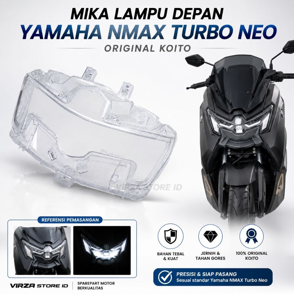 Yamaha nmax turbo neo ไฟหน้า koito ดั้งเดิม Mica