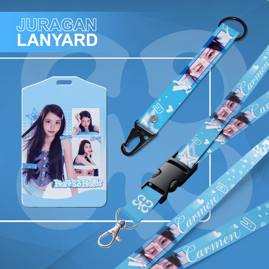 GANTUNGAN LANYARD / สายคล้องคอ CARMEN H2H / Hearts2Hearts