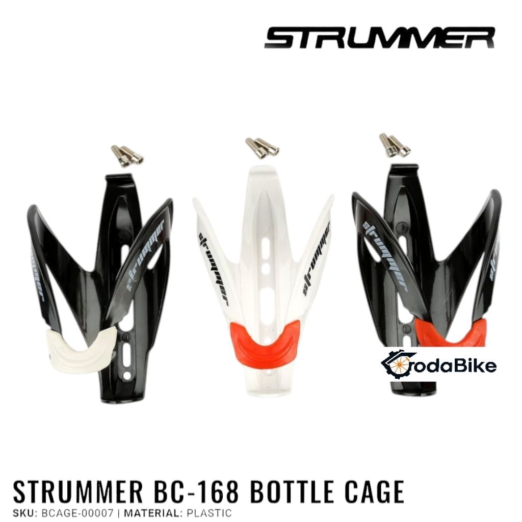 BC-168 กรงขวดจักรยานพลาสติก strummer