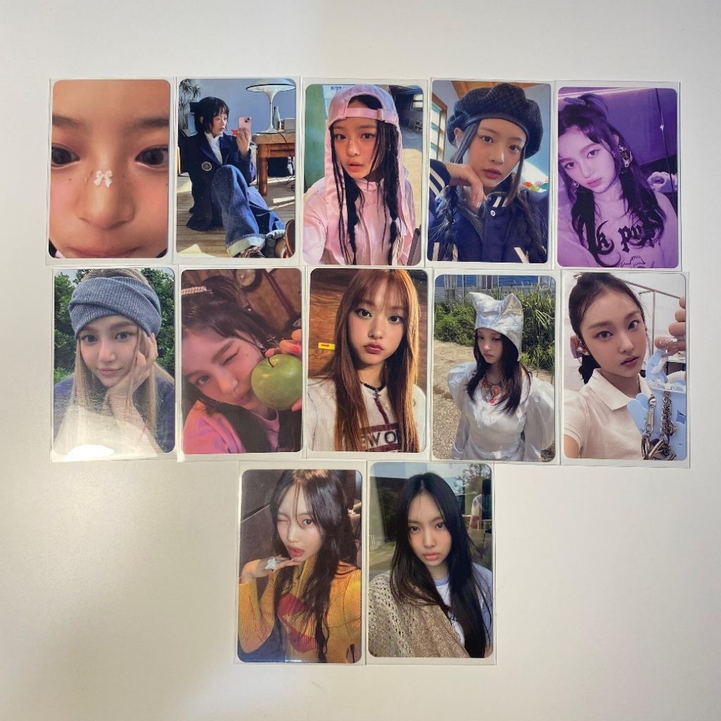 [พร้อมสต็อก] Photocard อย่างเป็นทางการ Newjeans Get Up Minji Hanni Danielle Haerin Hyein