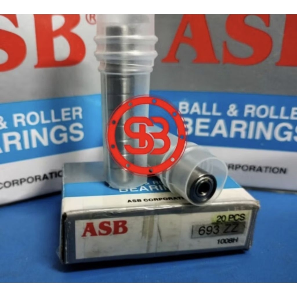 MINIMAL BEARING 693 ZZ ASB MINIMUM 10pc