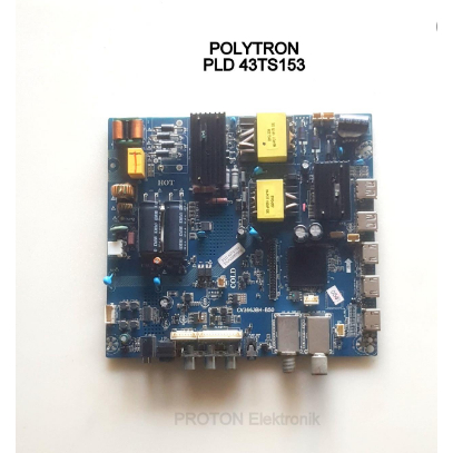MESIN LED TV เมนบอร์ด Polytron PLD 43TS153 PLD43TS153 PLD43AS1558 43AS1558 PLD40TS156 40TS156 PLD40S