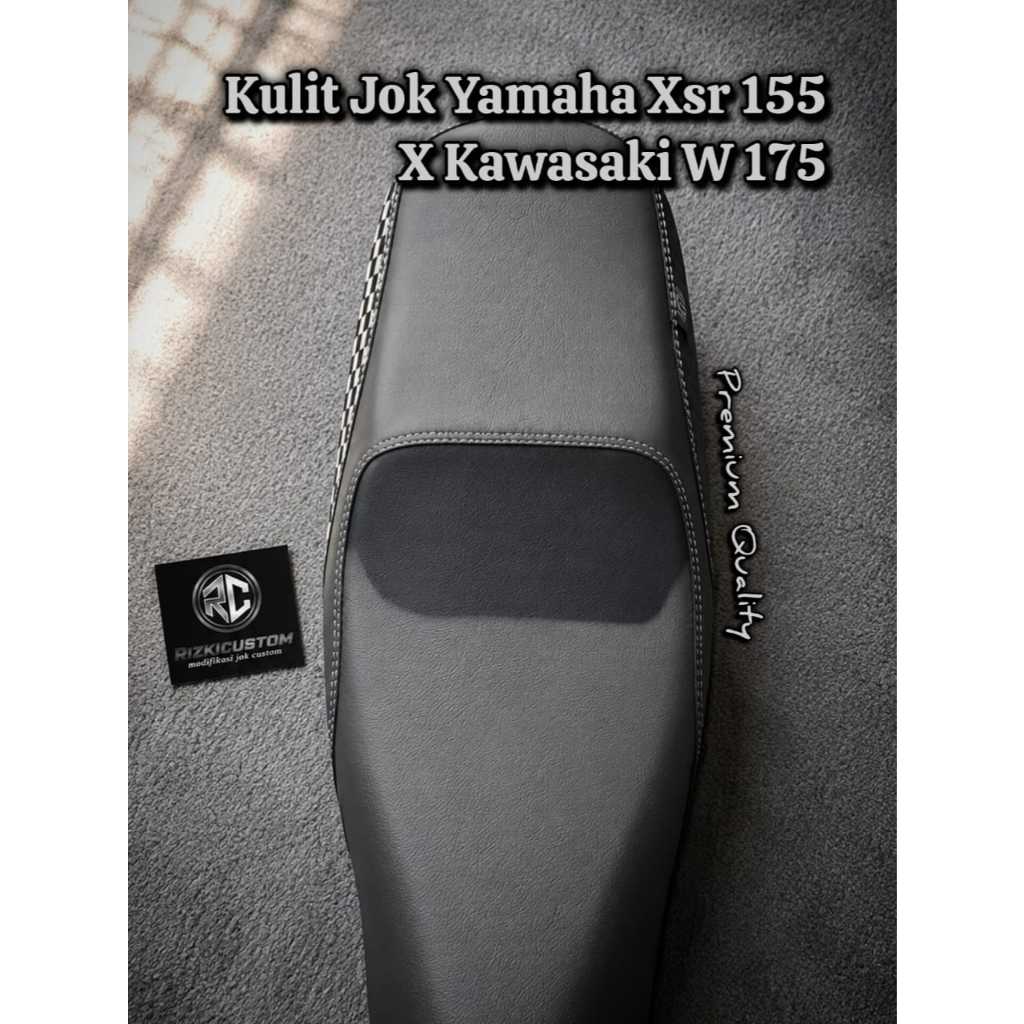 เบาะนั่งดัดแปลงแบบกําหนดเอง XSR 155 W175 รุ่นดั้งเดิม | MBtech พรีเมี่ยมดั้งเดิม | ขอฟรีโดย RizkiCus