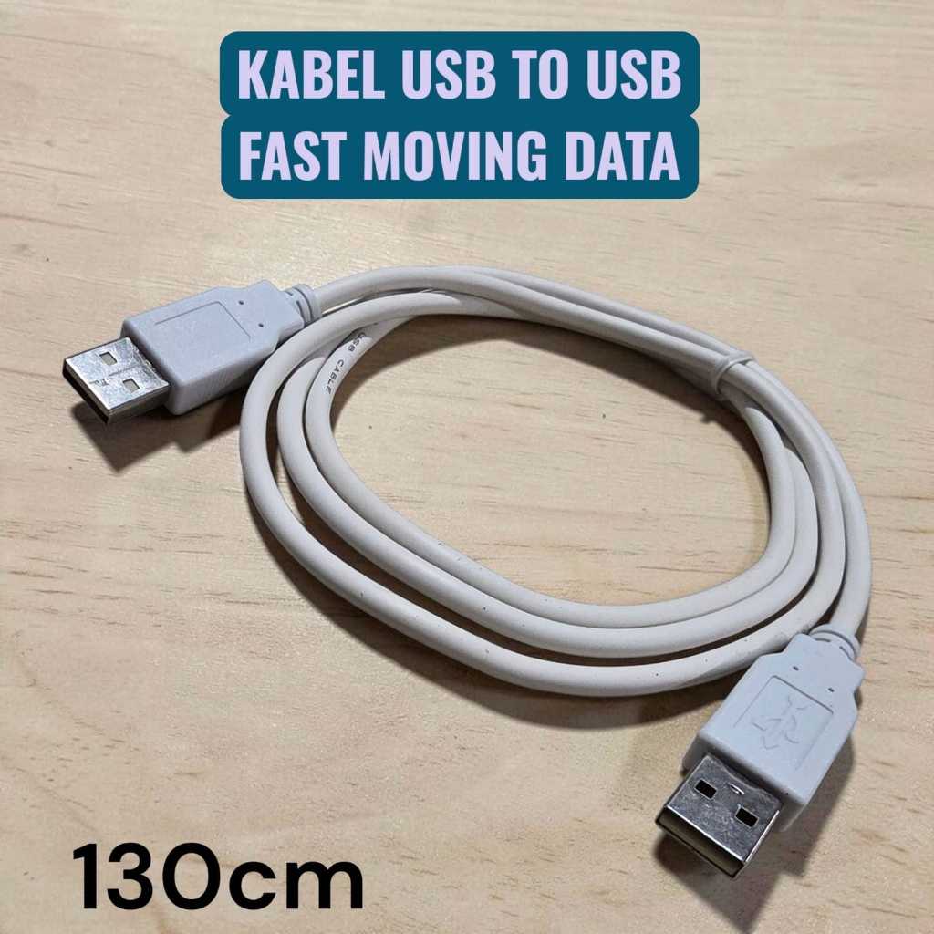 USB CLE TO USB Extension Cable USB 2.0 Male to Male 1.5M Black USB Extension M/M
