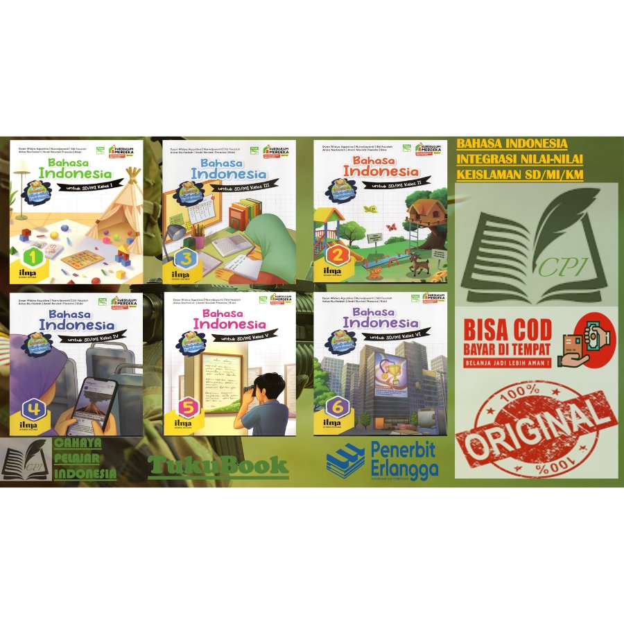 INDONESIAN LANGUAGE INTEGRATION VALUES FOR ELEMENTARY SCHOOL/MI GRADES 1, 2, 3, 4, 5, 6/KM [RALANGGA