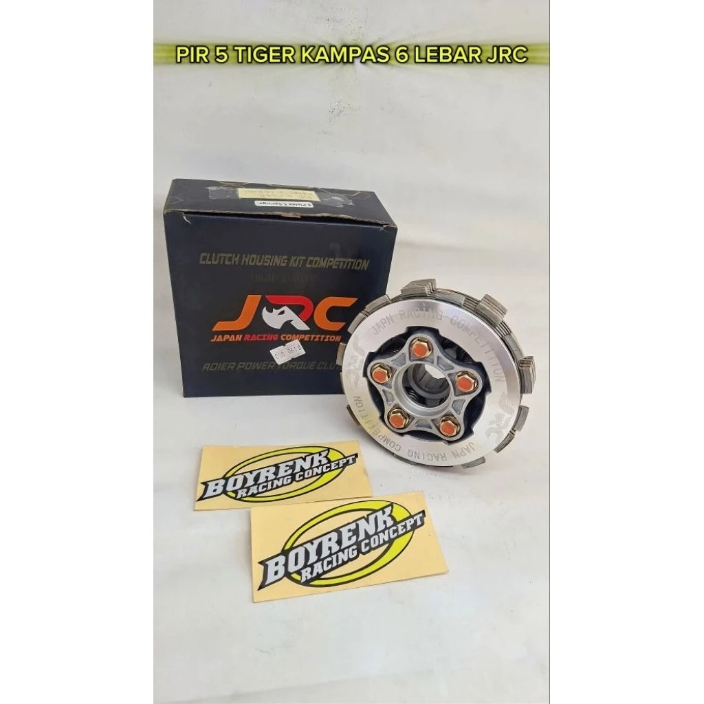 Clutch House Spring 5 tiger gl megapro cb JRC japan Racing Race Clutch 6 แผ่นกว้าง - BOYRENK RACING 