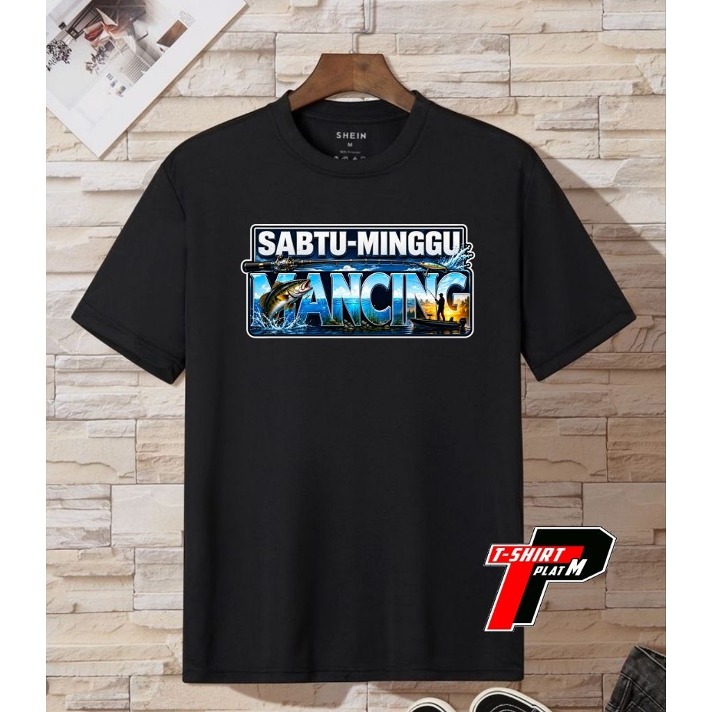 Fishing Week Saturday T-Shirt Semi Cotton 30s