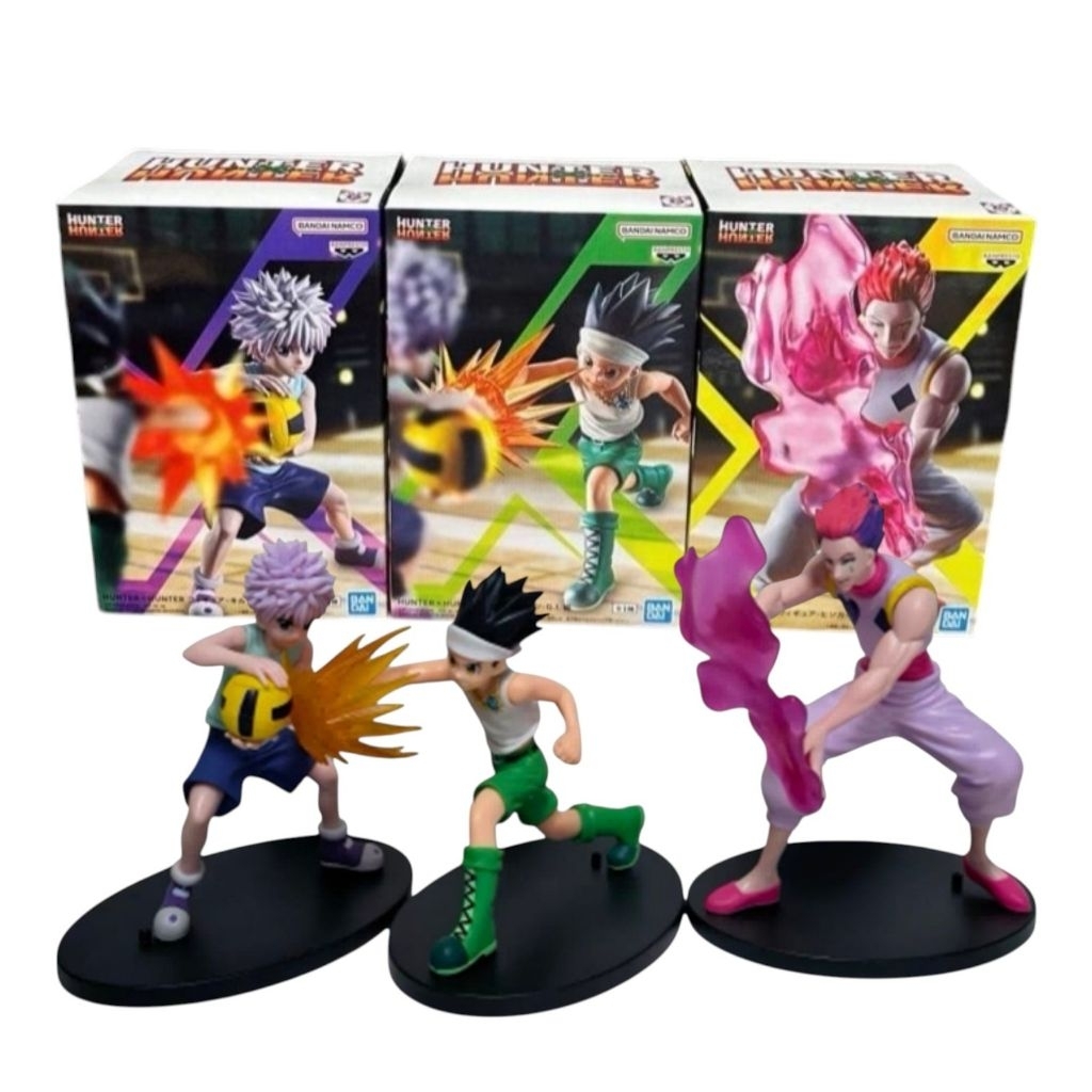 Hunter x Hunter Gon Kilua Hisoka Action Figure ชุด 3 ชิ้น